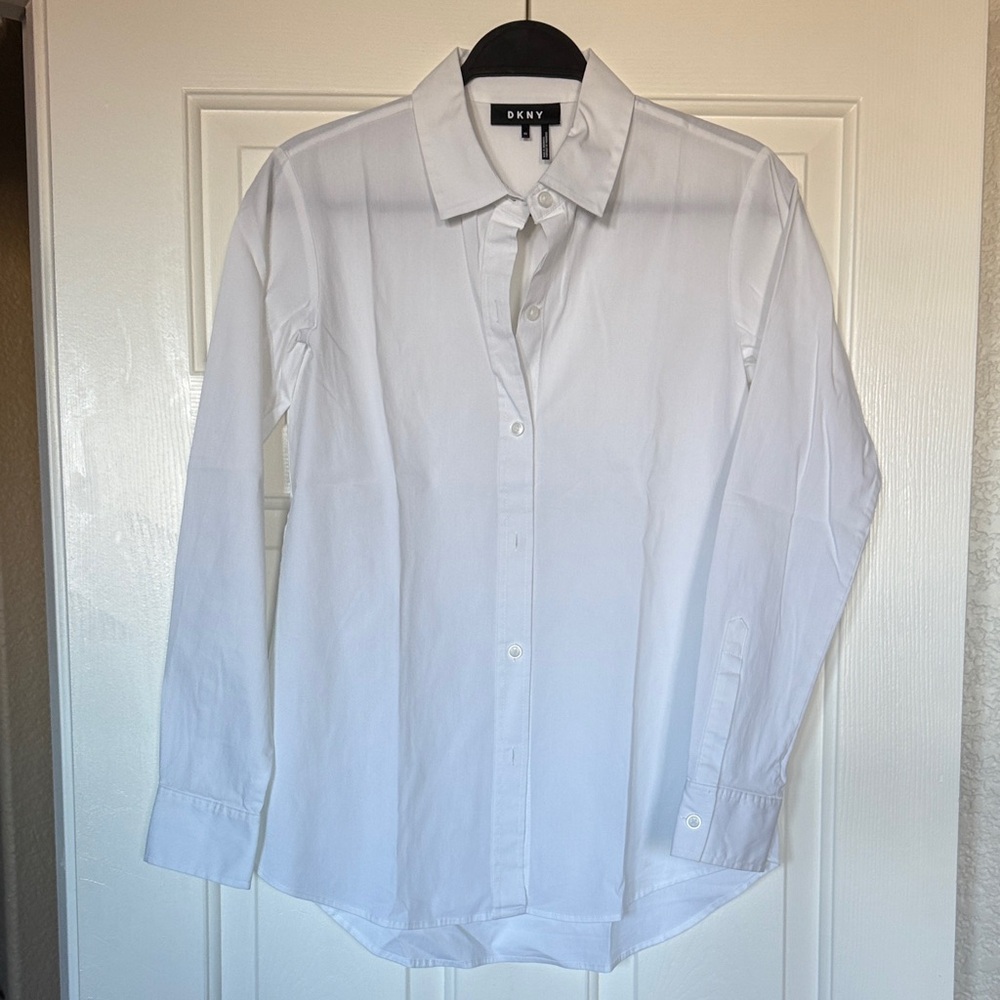 DKNY Crisp White Dress Shirt